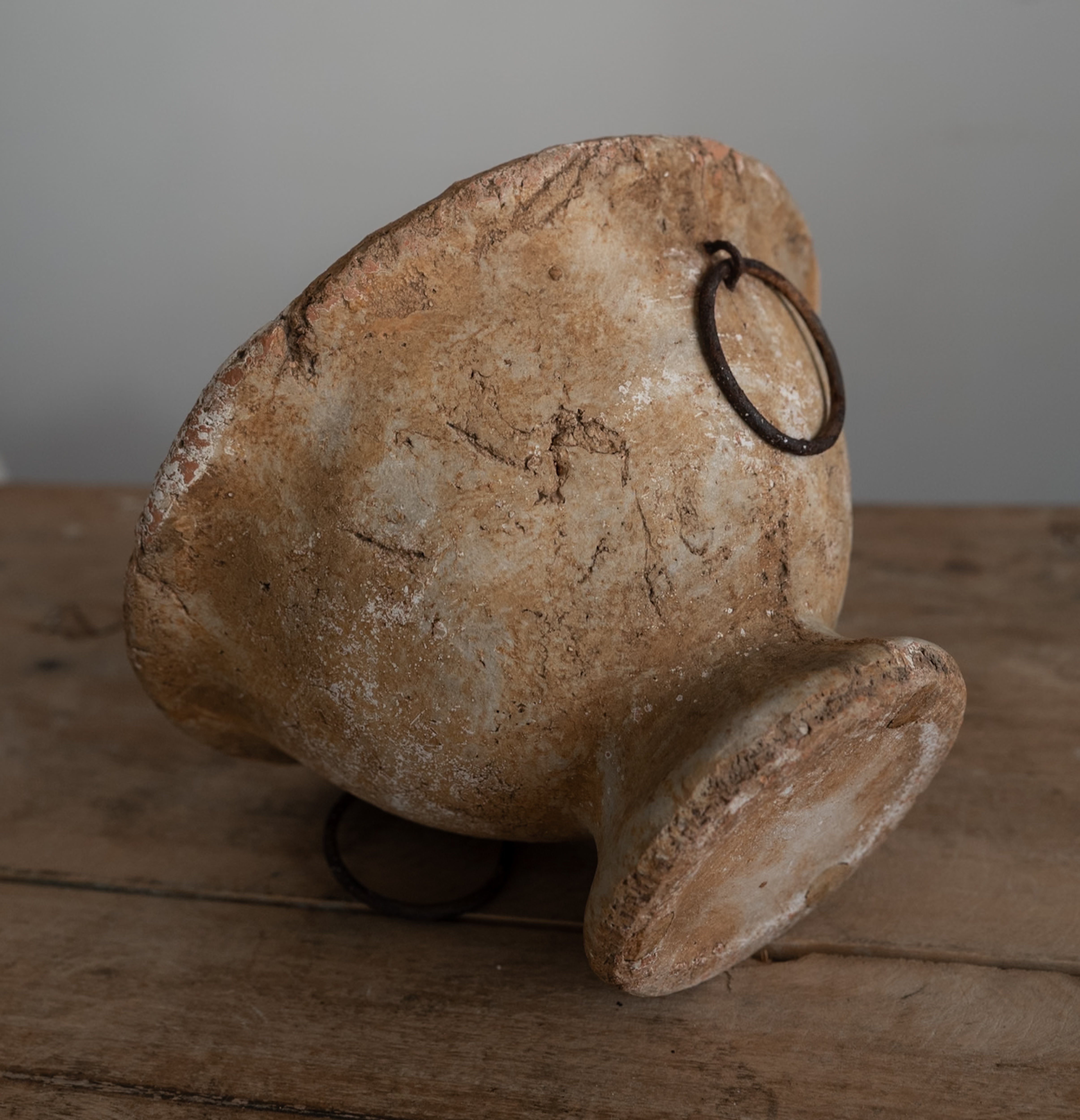 イタリア プーリア アンティーク 素焼き鉢 AN-25242